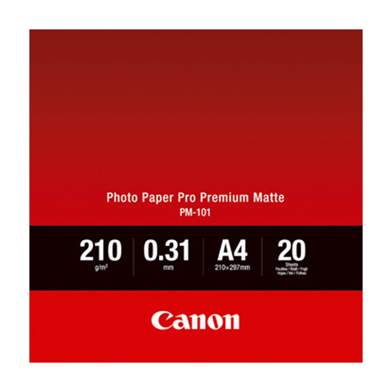 佳能（Canon） PM-101 專業(yè)無(wú)光澤照片紙/相片紙 (A4/20張) _http://lucerna.cn/img/sp/83/d838e8c2-7b41-4778-ac47-d4073cdcea52.jpg