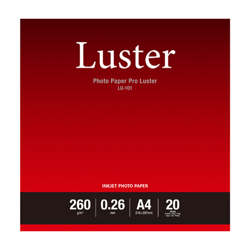 佳能（Canon） LU-101 專業(yè)絨面照片紙/相片紙 (A4/20張) _http://lucerna.cn/img/sp/83/edeb5a2e-b8aa-4bc9-8919-5c85fc17e77e.jpg