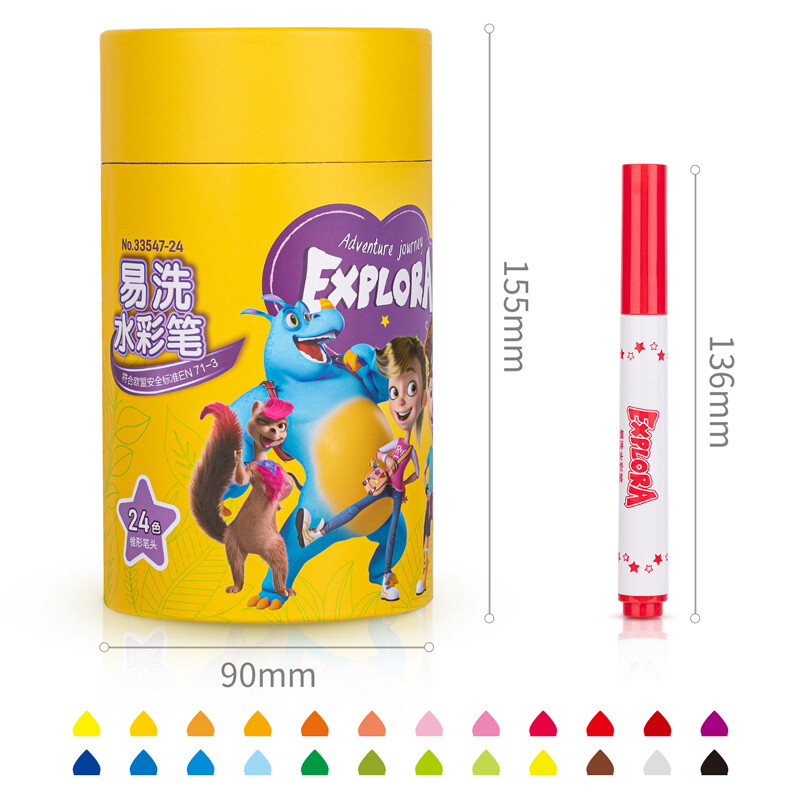 得力(deli)24色水彩筆33547-24_http://lucerna.cn/newimg/C202210/1666766892461.jpg