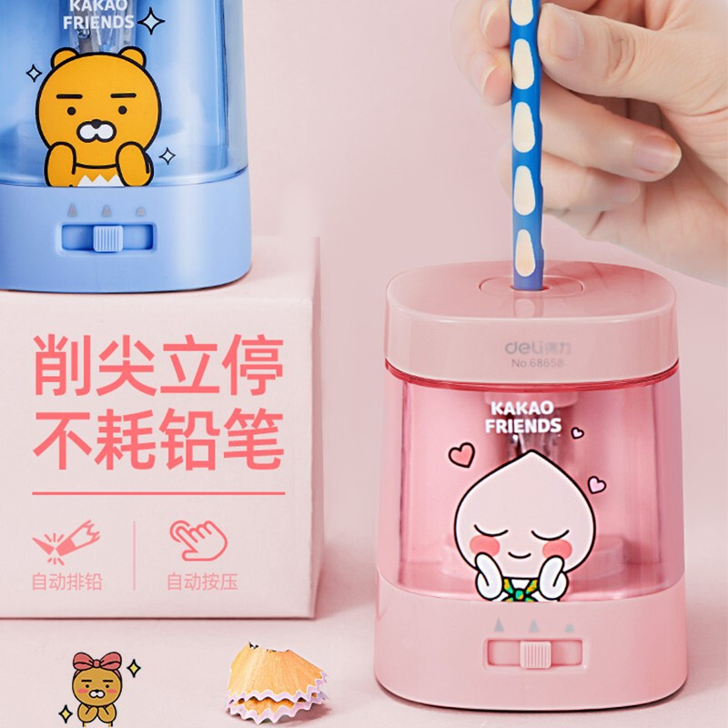 得力（deli） 電動(dòng)卷筆刀削筆器 68659黑色_http://lucerna.cn/newimg/C202210/1666773122610.jpg