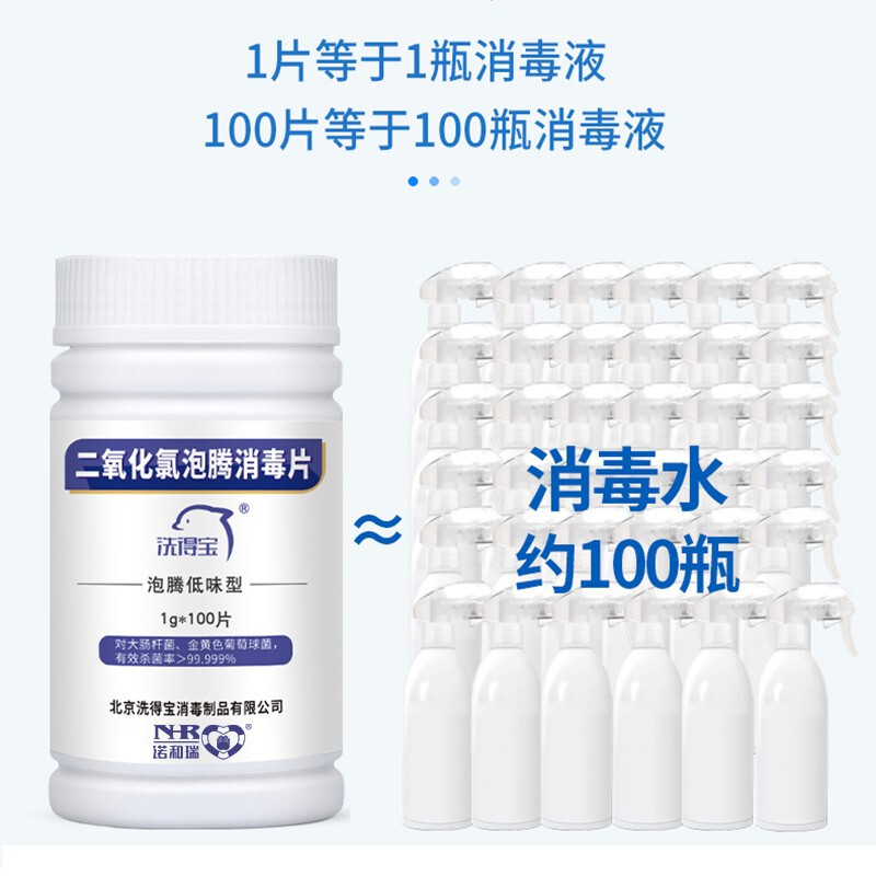 洗得寶 二氧化氯片1g*100片 空間消毒_http://lucerna.cn/newimg/C202211/1668149246453.jpg